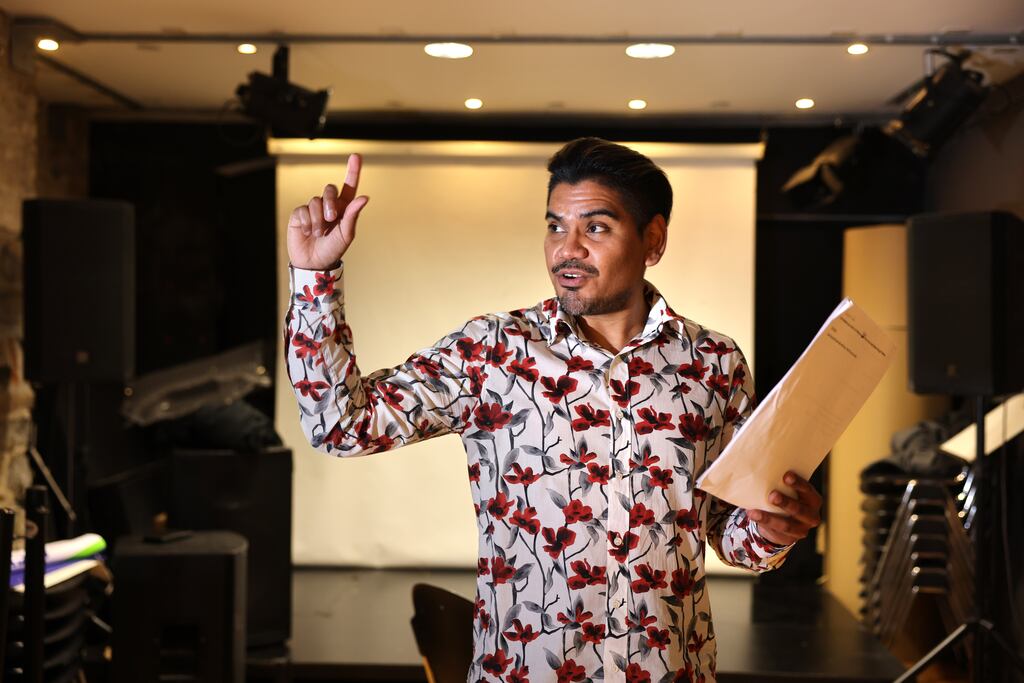 Rei Campos: 'I think I’m much better here than being back in Venezuela. Dublin, Ireland is home now. I made that decision.' Photograph: Dara Mac Dónaill