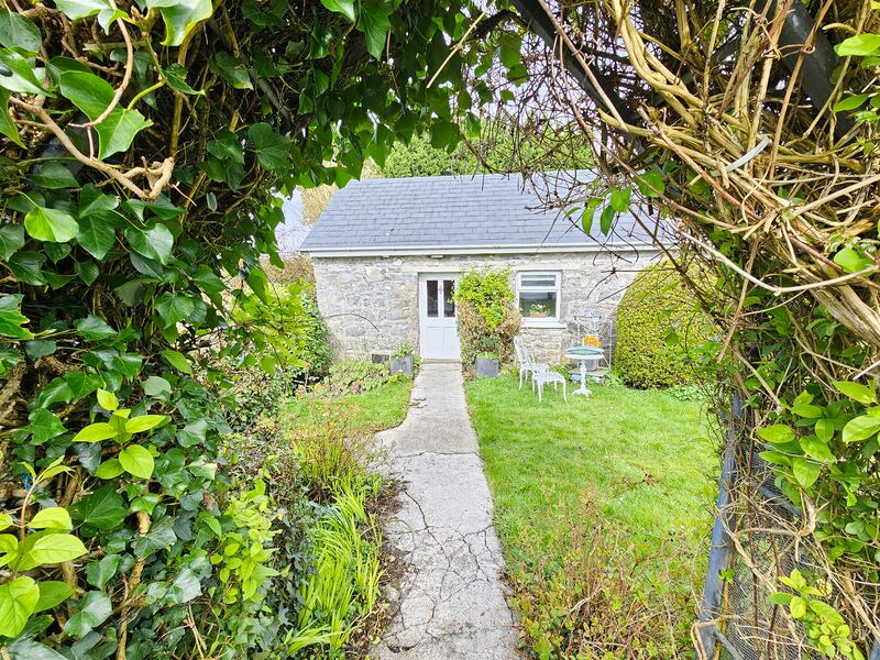 Stone guest cottage