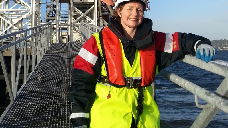 Capt Sinéad Reen is also married to  a ship’s captain.