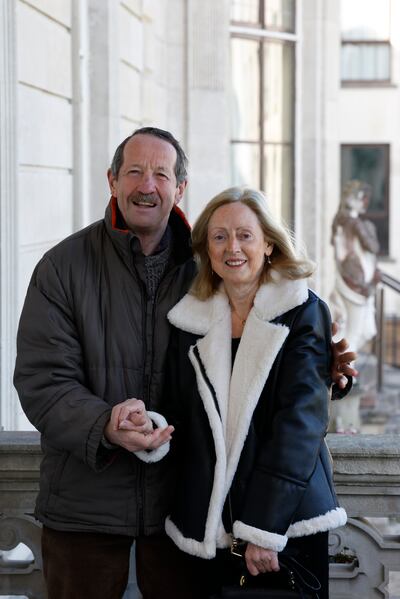 Donal and Mary Canniffe: 'There’s no point in overthinking or overplanning,' says Mary. 'That’s the way life is.' Photograph: Nick Bradshaw