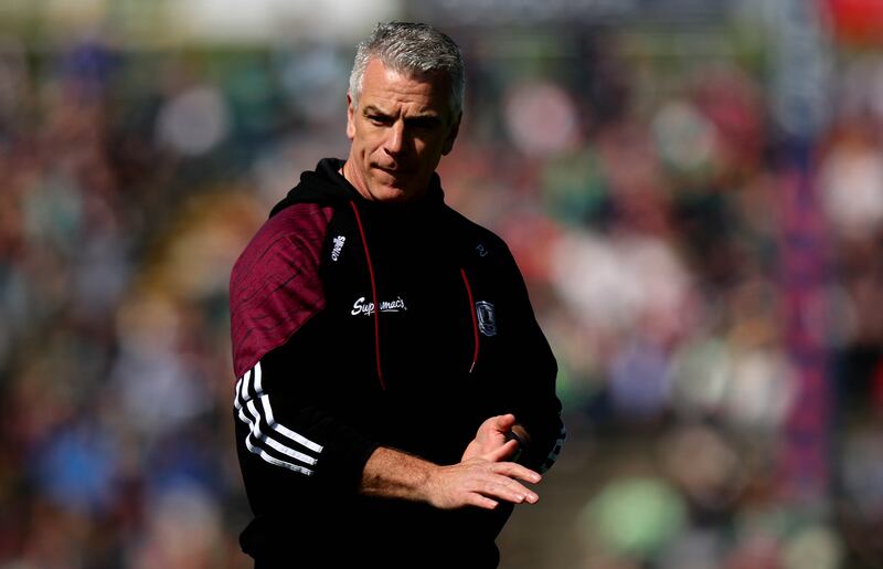 Galway manager Padraic Joyce needs his team to be at their best. Photograph:
Ryan Byrne/©INPHO