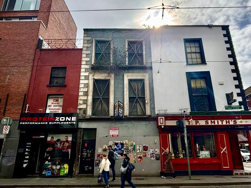 19 Abbey Street Lower remains derelict a year after it featured in the Irish Times list of derelict properties in Dublin.