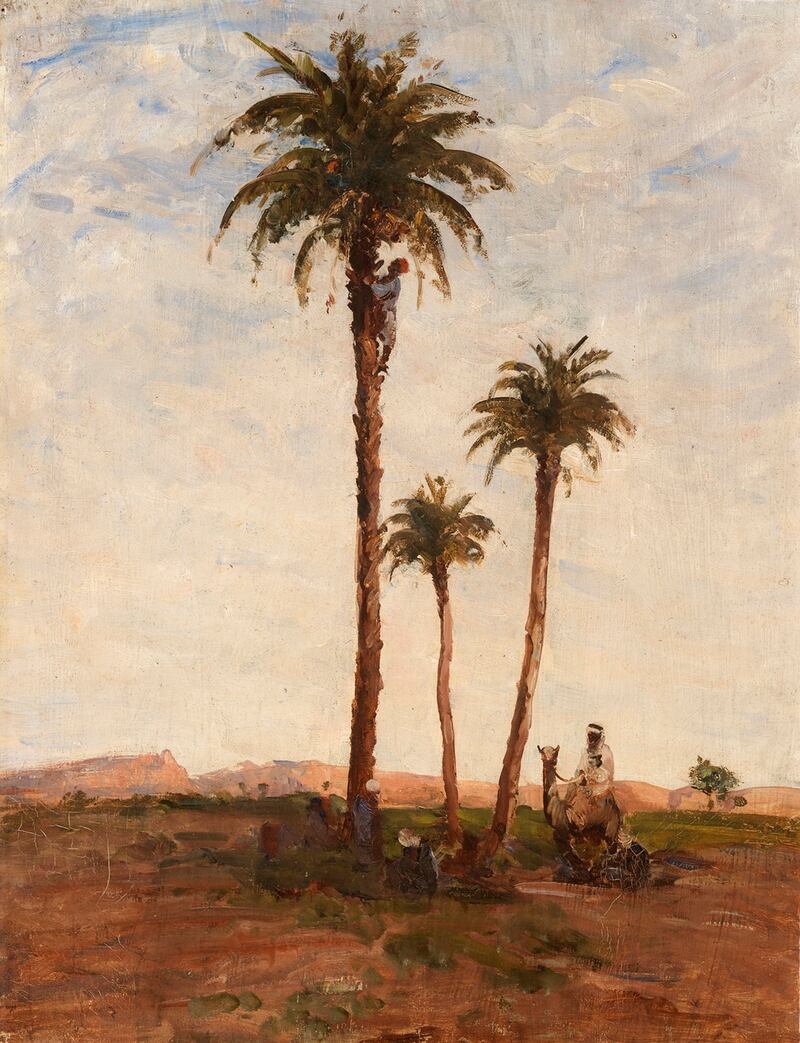 Nathaniel Hone the Younger, North Africa, Oil on canvas. Photograph: National Gallery of Ireland