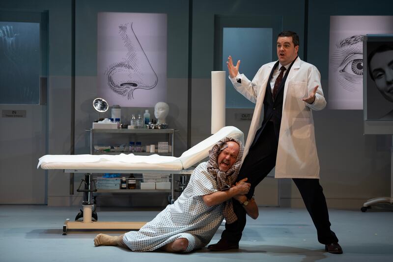 Graeme Danby and Ben McAteer in INO's Don Pasquale. Photo: Patrick Redmond