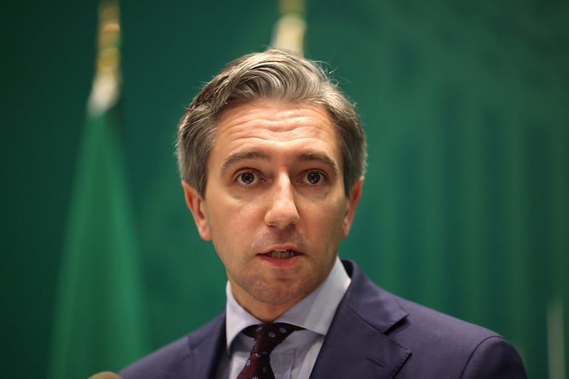 Tánaiste Simon Harris. Photograph: Dara Mac Dónaill