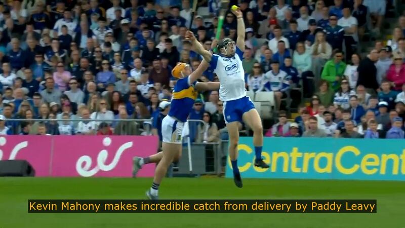 Waterford began to benefit from ball played faster into their forwards.
