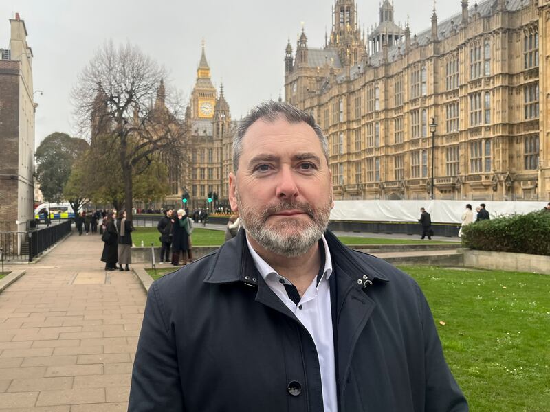 Des Conroy, whose father Desmond Conroy was a detective chief superintendent in the RUC and was killed in the 1994 crash on Mull of Kintyre. Photograph: Mark Paul/The Irish Times