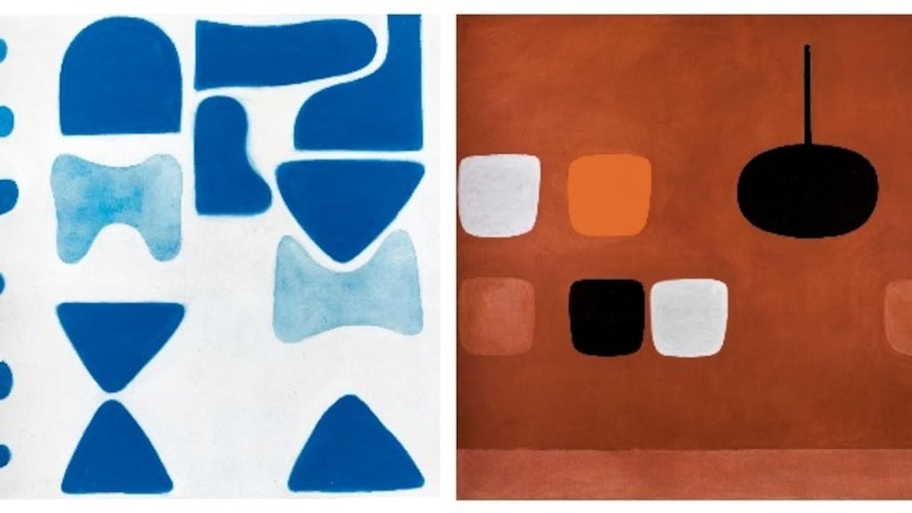 William Scott, Berlin Blues 2 and Dark Earth Scheme.