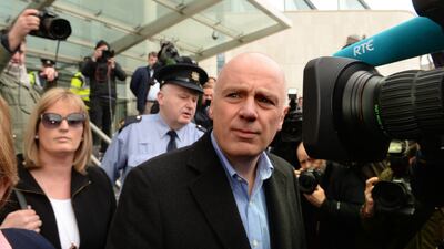 Former chief executive of Anglo Irish Bank, David Drumm.
