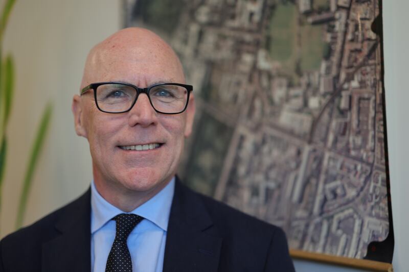 An Coimisiún Pleanála chief executive Peter Mullan joined the public service in 2012 after managing the state’s largest criminal law firm, Sheehan and Partners. Photograph: Bryan O’Brien / The Irish Times  