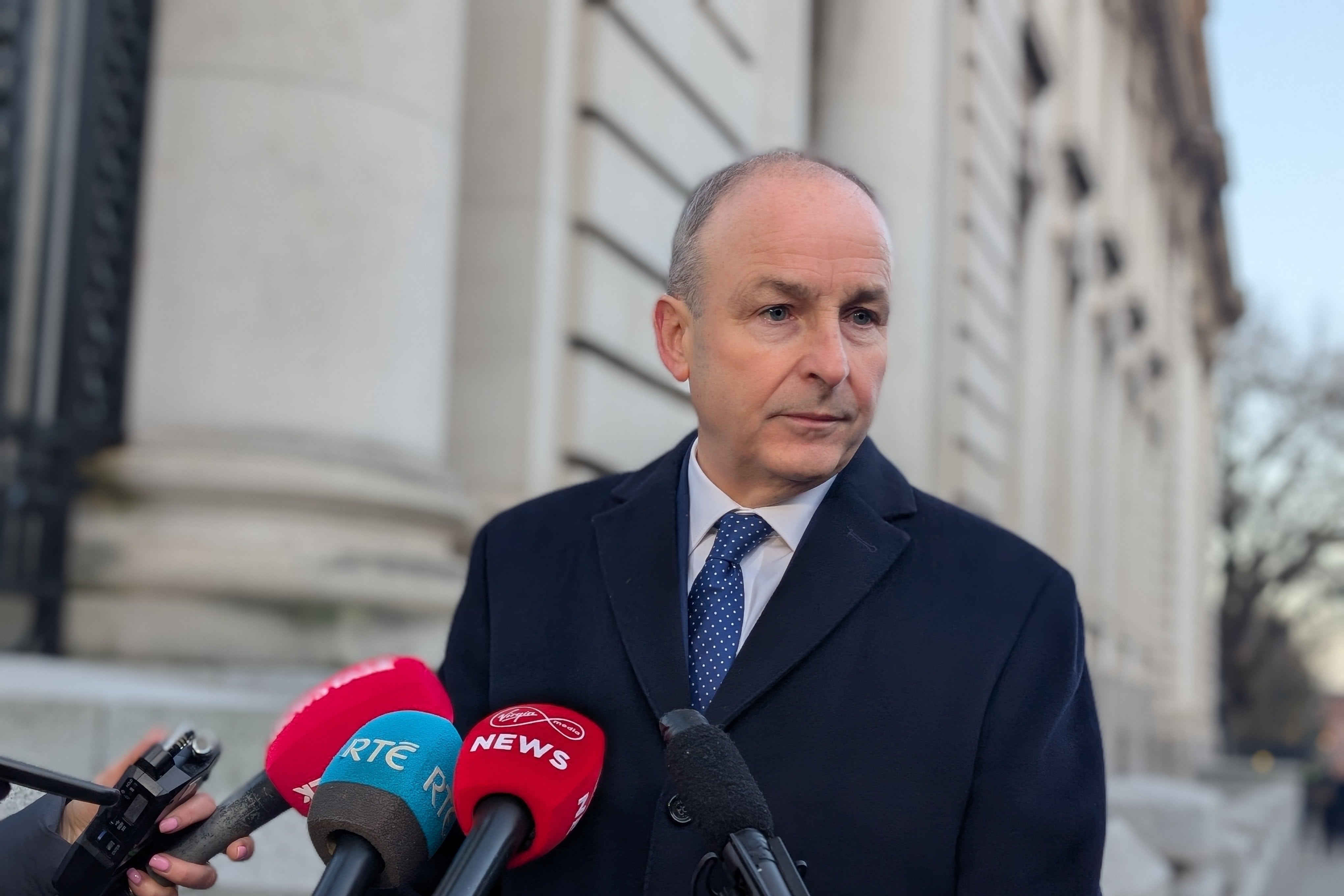 Rebellion against Micheál Martin’s leadership quelled but opposition remains