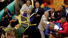 Parliaments that fight: Eggs, tear gas and grabbing the PM’s groin