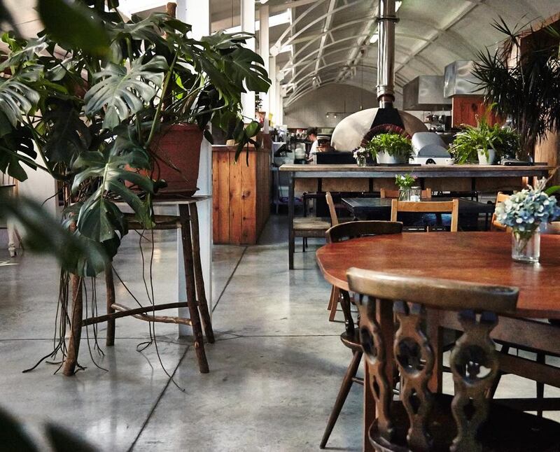 Strandfield is charming and popular spot combines a florist, bakery, cafe and grocery, with inside and outside seating available