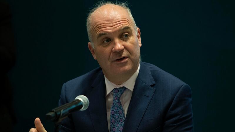 Dr Tony Holohan, chief medical officer. The National Public Health Emergency Team says there were 103 deaths related to Covid-19 in October, of which 39 were nursing home residents. Photograph: Colin Keegan/Collins Dublin
