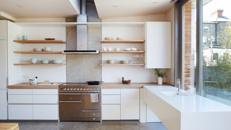 The kitchen.