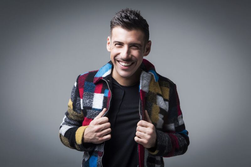 Francesco Gabbani: hot favourite representing Italy