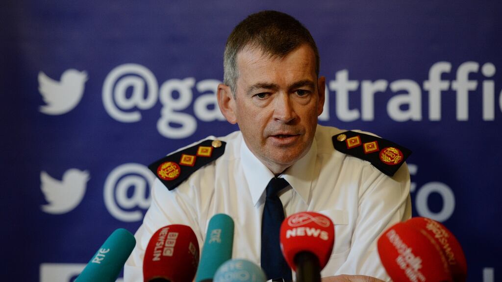 New Garda Commissioner Drew Harris said he regarded himself as Irish. Photograph: Cyril Byrne/The Irish Times