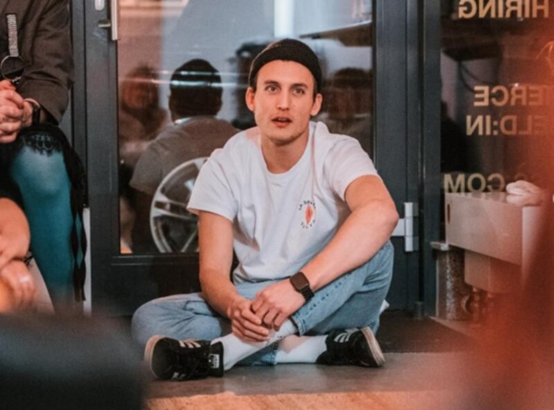 Founder Alex Nicolaus set up Hot Boys Cry after his daughter asked him: 'Why are you so sad?' Photograph: Hot Boys Cry/Instagram