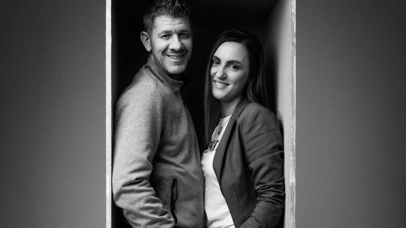 Brendan and Kasia McEvoy of mynameisted.ie