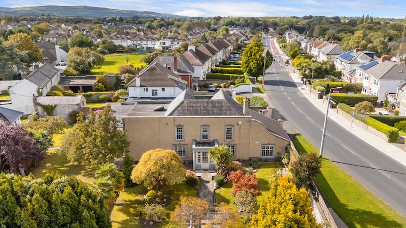 Aerial view of Washington House, Butterfield Avenue, Rathfarnham, Dublin 14