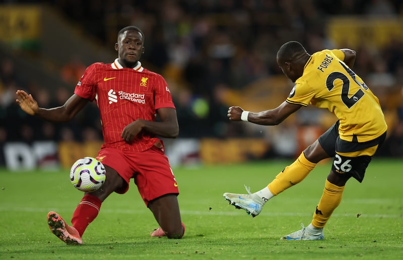 Ibrahima Konaté is one of the Liverpool players who took a leap forward under Arne Slot. Photograph: Michael Steele/Getty