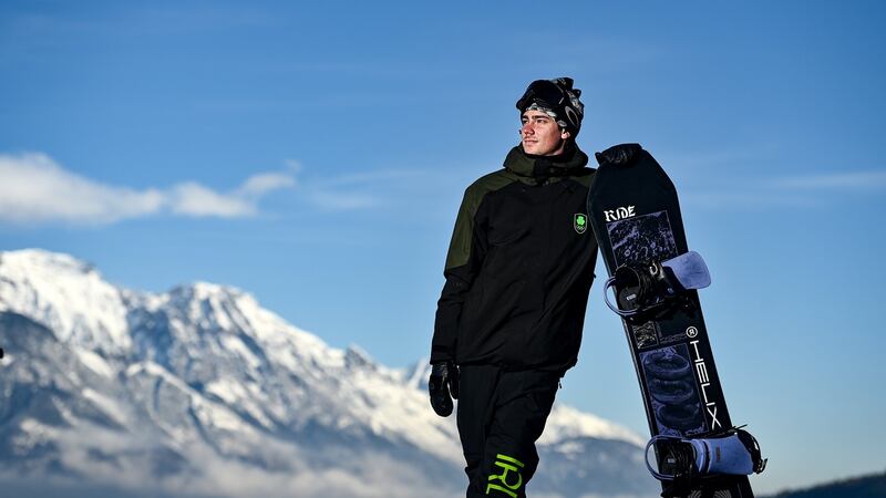Seamus O’Connor will be competing in the Snowboard Halfpipe.  Photograph:  David Fitzgerald/Sportsfile