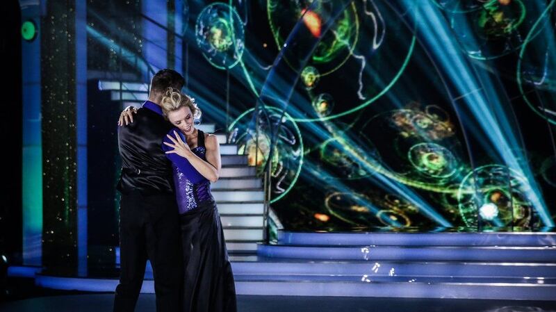 A standing ovation for Denise McCormack and  a score of 26 points. Photograph: RTÉ
