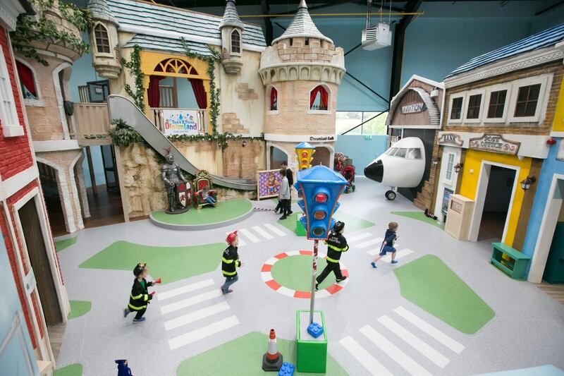Dreamland in Limerick, Ireland's first all-inclusive play center for children to play together regardless of their ability or disability. I'ts free of charge for children with special needs registered with Share a Dream charity. Photograph: Brian Gavan/Press22