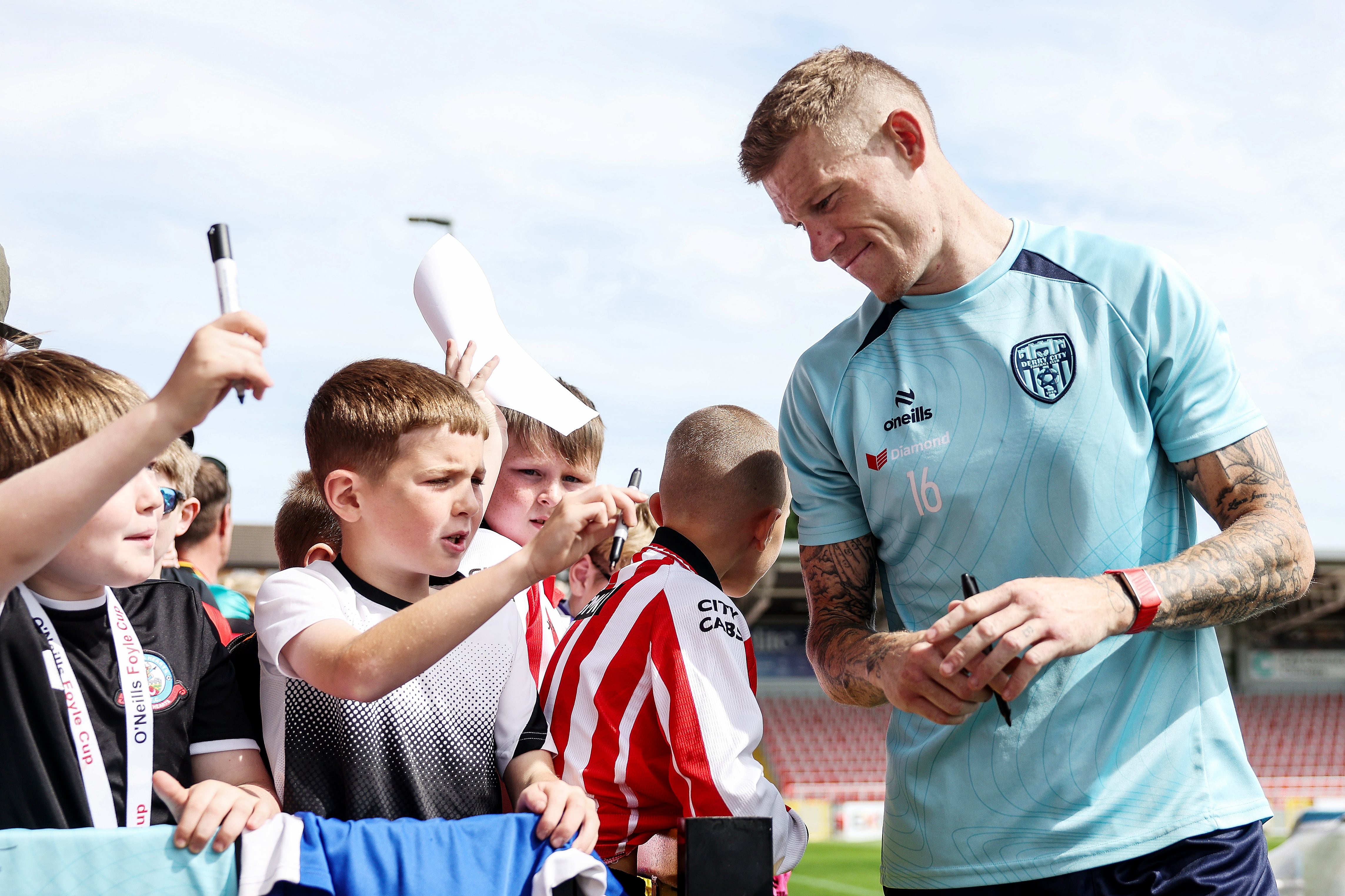 Derry City interim boss Mark Connolly steers clear of speculation over James McClean’s future at club