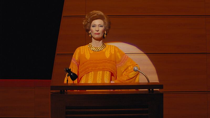 Tilda Swinton in The French Dispatch