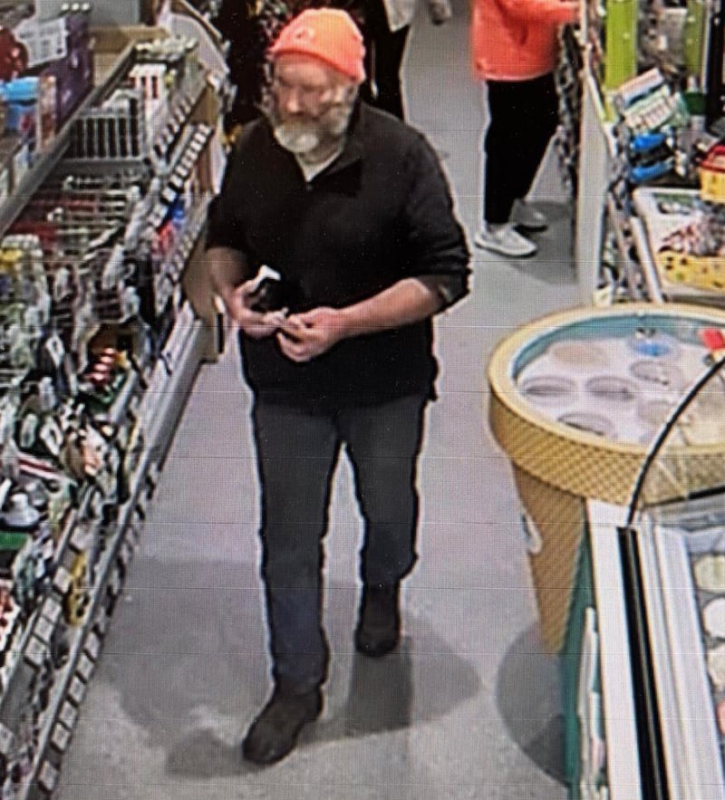 Michael Gaine was last seen wearing an orange hat while in a Centra shop. Photograph: An Garda Síochána via PA