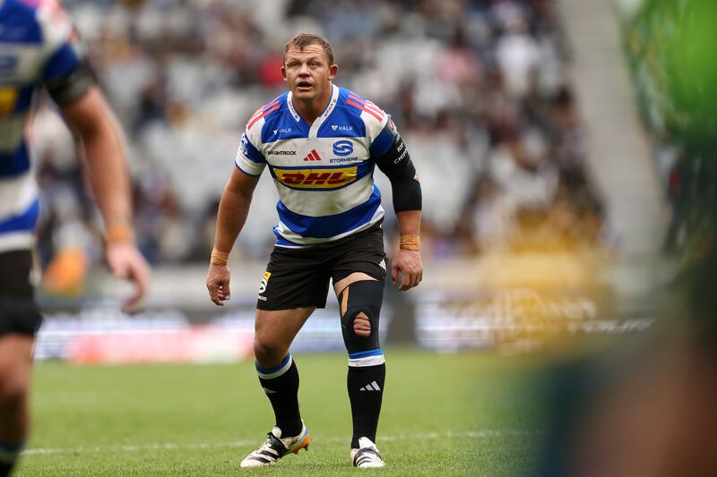 DHL Stormers' Deon Fourie. Photograph: EJ Langer/©INPHO/Steve Haag Sports
