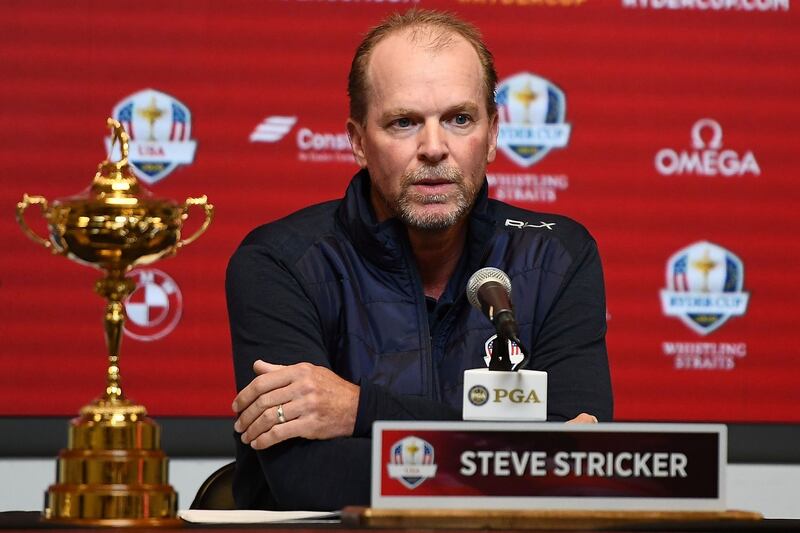 Tiger Woods backs Steve Stricker to win back Ryder Cup