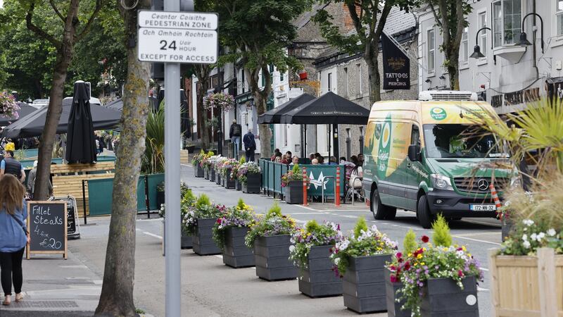 Malahide village, Co Dublin. Photograph: Alan Betson