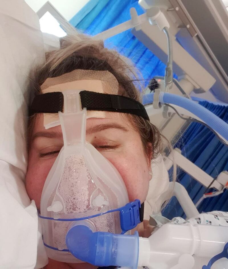 Laura Curtis from Baldoyle, Dublin was 21 weeks pregnant when she ended up on a ventilator in Beaumont Hospital’s intensive care unit after being diagnosed with Covid-19.