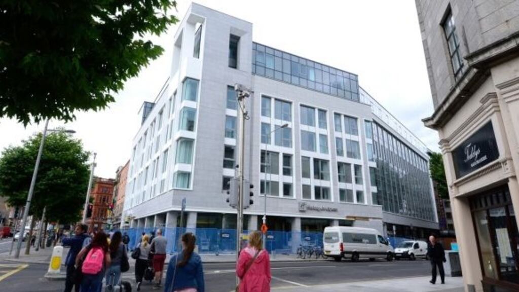 The Holiday Inn Express on O’Connell Street, Dublin, which opened earlier this year. Photograph: Cyril Byrne / The Irish Times