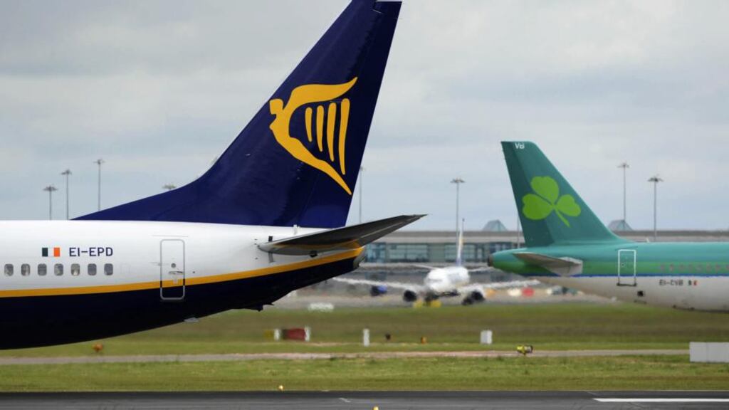 Ryanair brought its case to the Competition Appeal Tribunal in London after the Competition Commission last year ordered it to cut its 29.8 per cent holding in Aer Lingus. Photograph: Aidan Crawley/Bloomberg