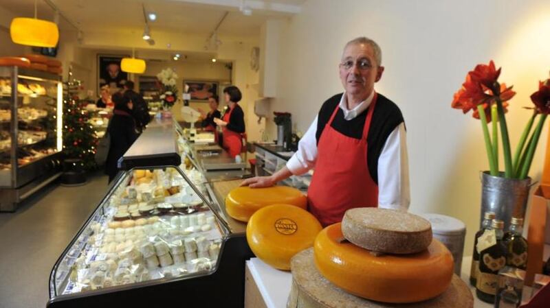 Sean Calder-Potts in the new Iago food shop in Cork