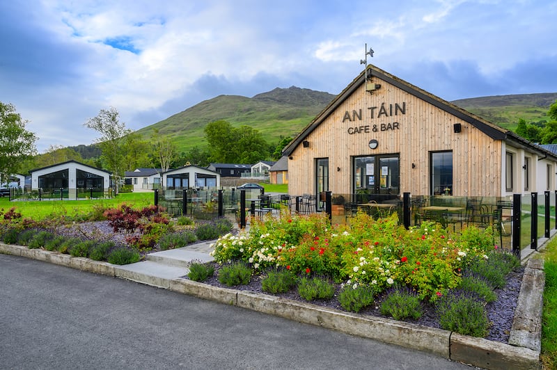 The cafe at Baile Beag