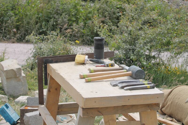 O'Donnell + Tuomey, building pavillions at Joseph Walsh Studios in Cork