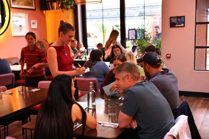 Chubbys in Dublin 3. Photograph: Dara Mac Dónaill