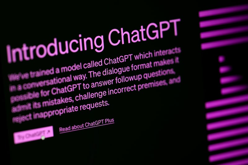 ChatGPT, the AI language model from OpenAI, has been making headlines since November 2022 when users saw its ability to answer complex questions within seconds. Photograph: John Walton/PA Wire 