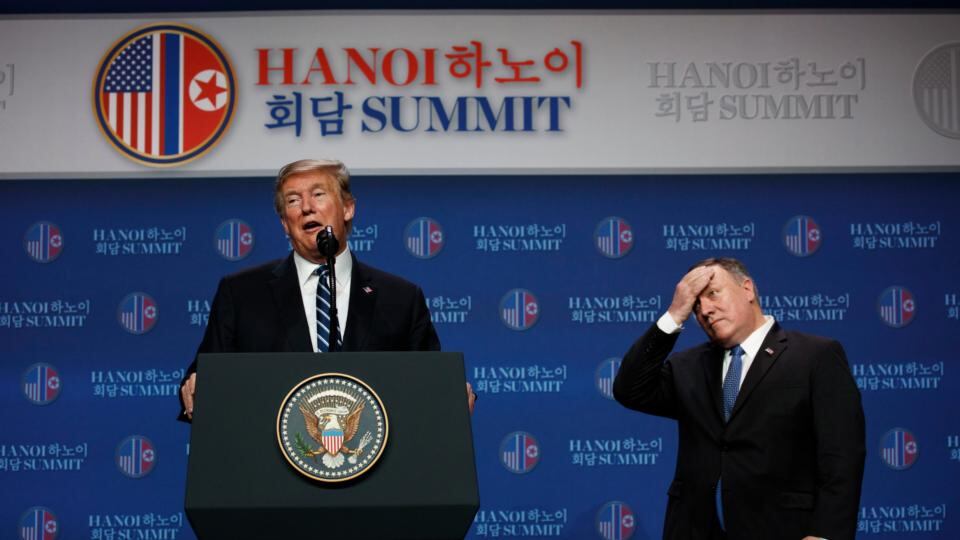 Trump leaves Hanoi summit with Kim Jong-un early and empty-handed