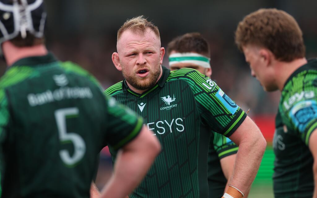 Joe Joyce returns to captain Connacht away to the Ospreys on Saturday. Photograph: James Crombie/Inpho