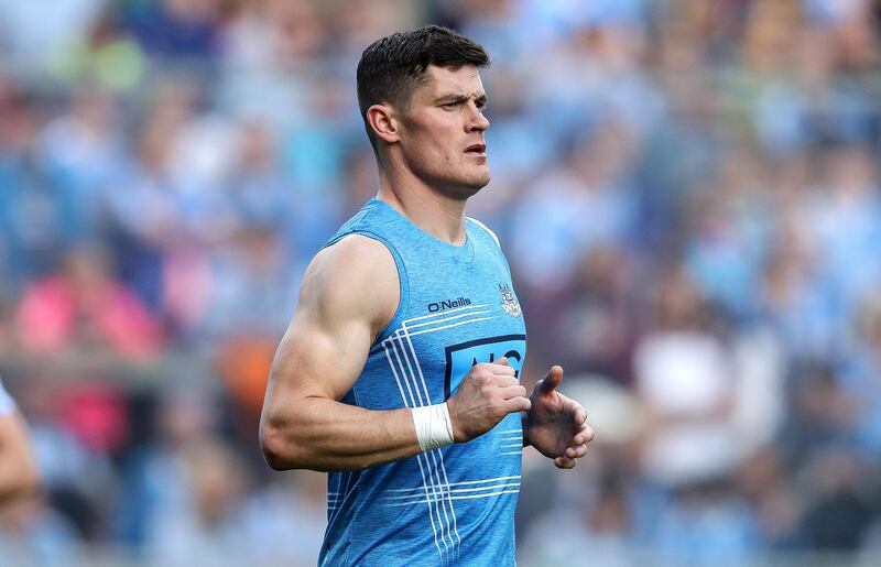 Connolly infamously wore a sleeveless vest before an All-Ireland final clash with Mayo. Photograph: Ryan Byrne/Inpho