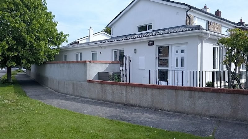 A side view of Anne Hughes’s Templeogue home. Photograph: Grannyflats.ie