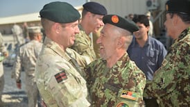 US and British troops withdraw from Afghanistan