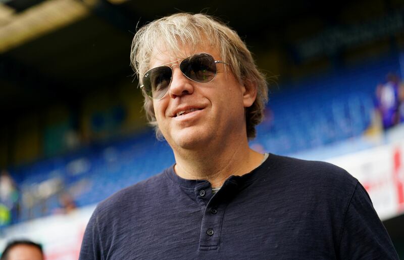 Chelea's new owner Todd Boehly. Photograph: Adam Davy/PA Wire