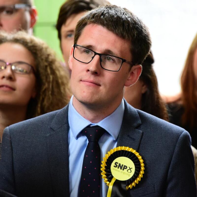 David Linden, the SNP candidate in Glasgow East. Photograph: Ken Jack/Getty