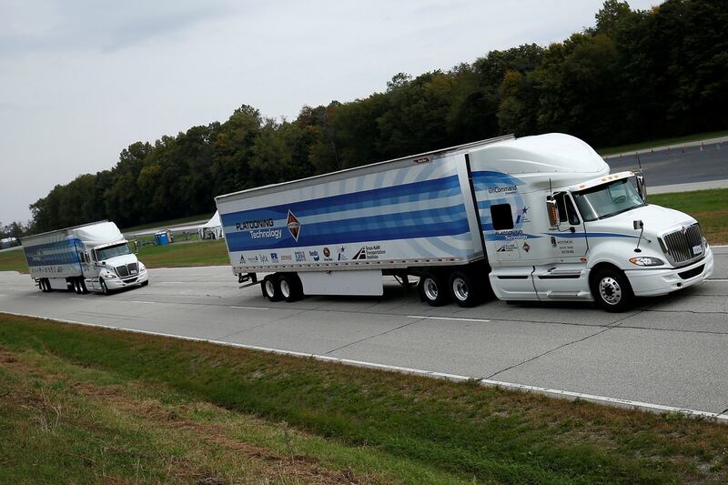 ‘Driverless’ trucks to hit British roads by end of next year